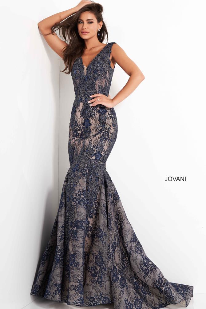 all over lace midi dress Cobblestone Chronicles Blush Lace Midi Dress main image 1