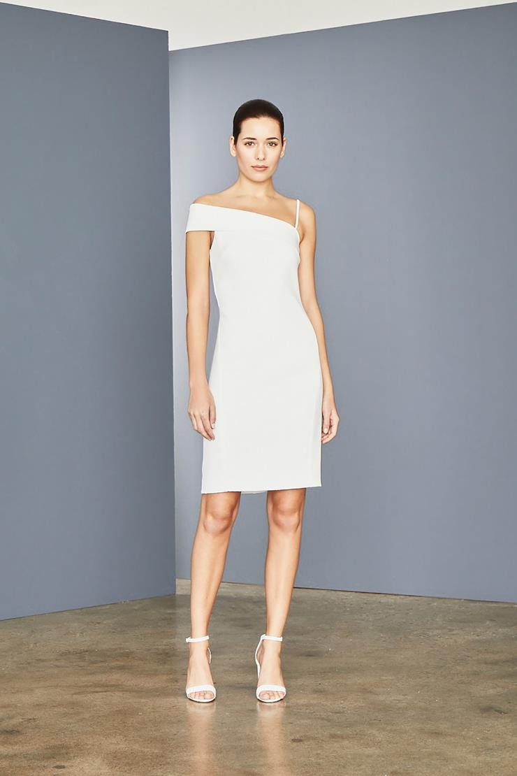 Amsale Little White Dress | Dalia's Bridal Amsale Little White Dress | Dalia's Bridal