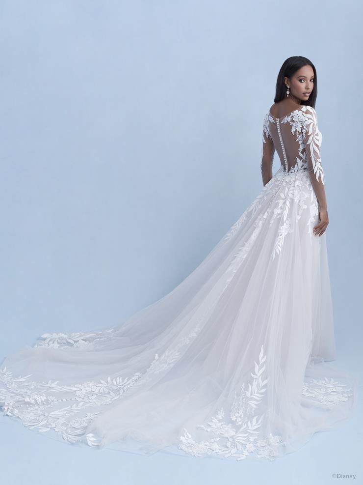 illusion style wedding dresses