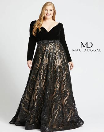 Mac Duggal 67614F #0 default frontface vertical thumbnail