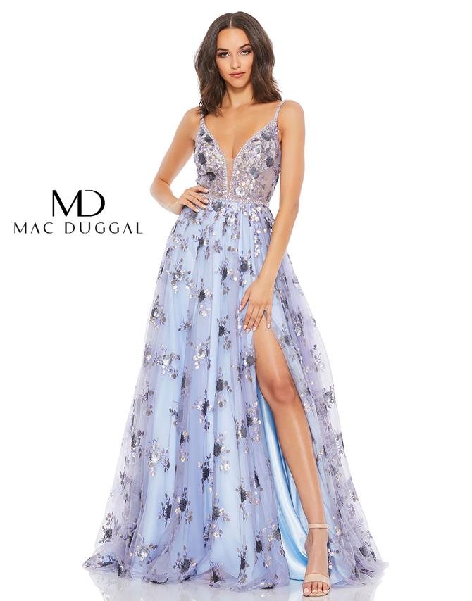 MAC DUGGAL SALE ラインストーン付きキーホールネックドレス Mac Duggal 67878 Dress | NewYorkDress.com