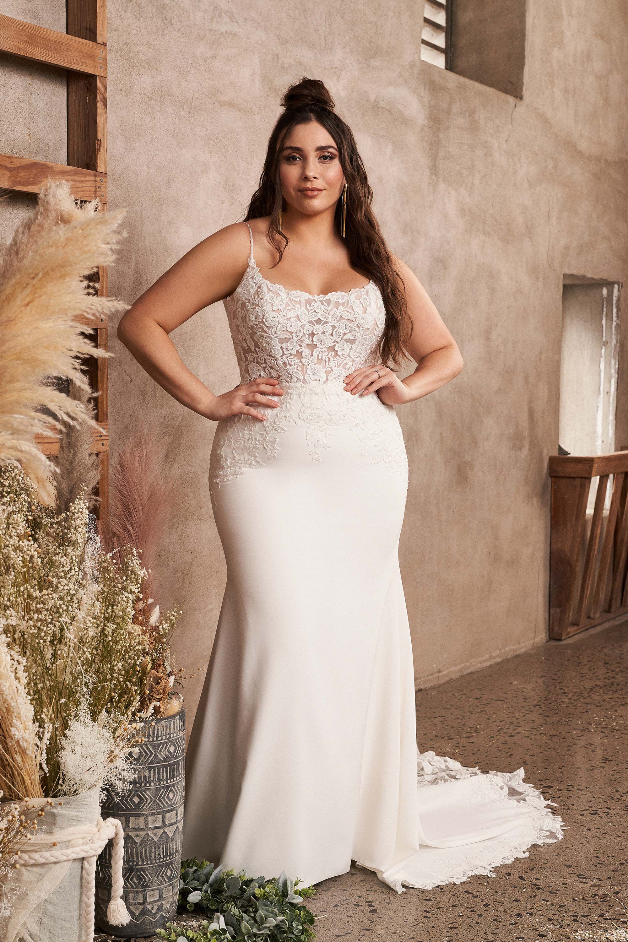 green emerald velvet dress 1612 Plus Size by Martina Liana