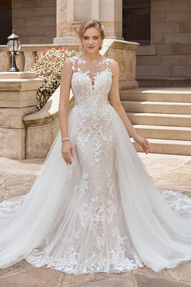 Marcella's Bridal | Sophia Tolli wedding dresses - Y22183TRAIN