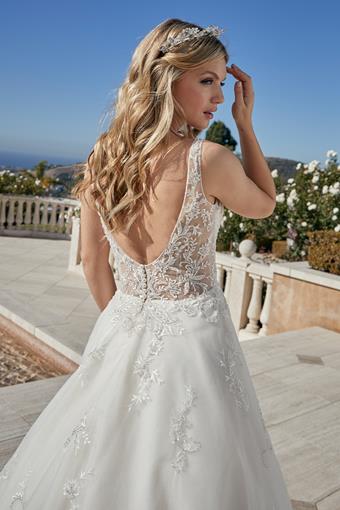 Casablanca Bridal #2451 #3 backface vertical cropped thumbnail