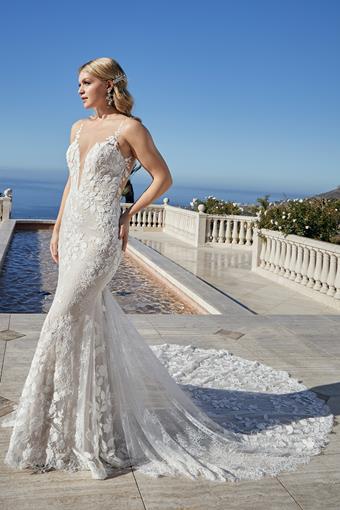 Casablanca Bridal CB8542 Priscilla Style #2458 #0 default frontface vertical thumbnail