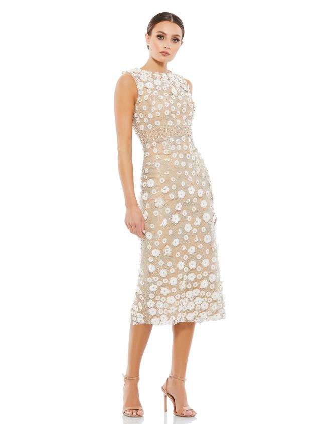 (US発)Mac Duggal Vネック スパンコール ガウン Mac Duggal 10705 Dress | NewYorkDress.com