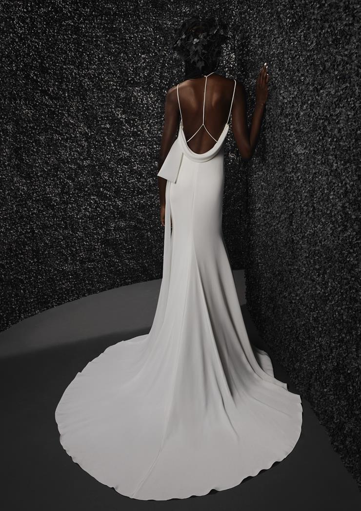 vera wang open back wedding dress Liliane