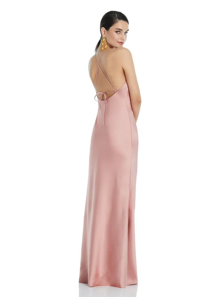 how long before wedding to order bridesmaid dresses Dessy 1558