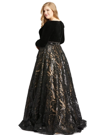 Mac Duggal Style #67614 #1 default backface vertical thumbnail