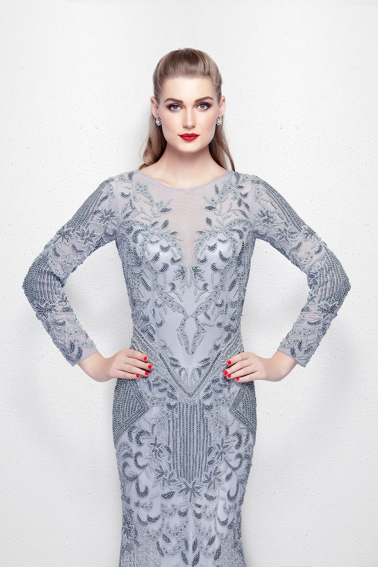 sachin and babi light blue dress MNM Couture 2761 main image 0