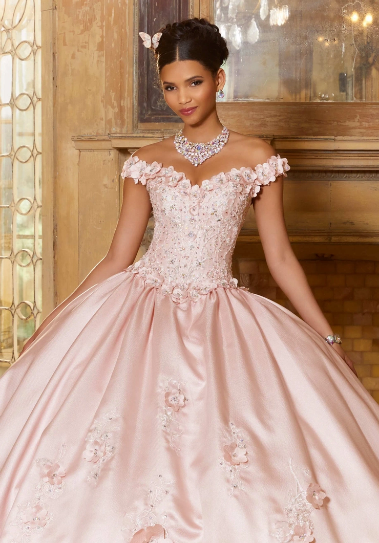 green emerald velvet dress Vizcaya by Morilee Lace Corset Quince Dress 89454 main image 0