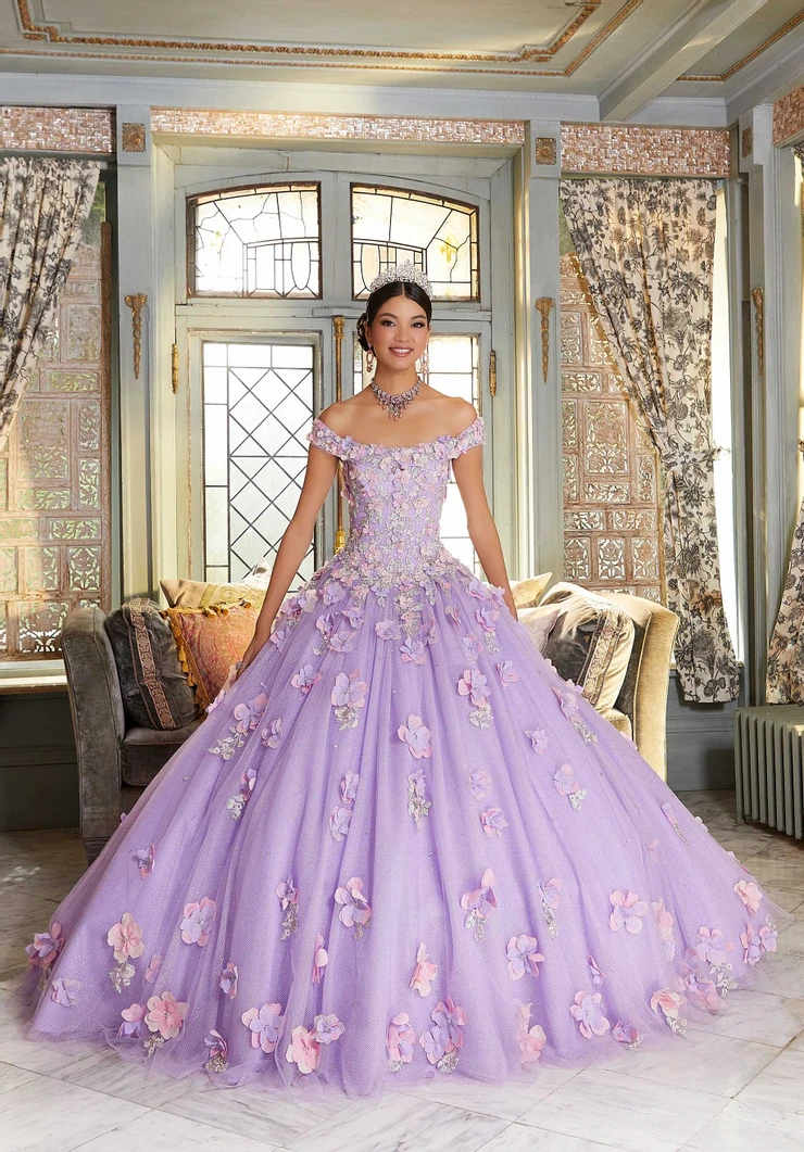 アメリヴィンテージ　EMBROIDERY TULLE TIERED DRESS Ameri（アメリ）の「EMBROIDERY TULLE TIERED DRESS（ドレス