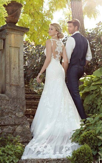 Essense of Australia D2208 #0 frontface backface vertical thumbnail