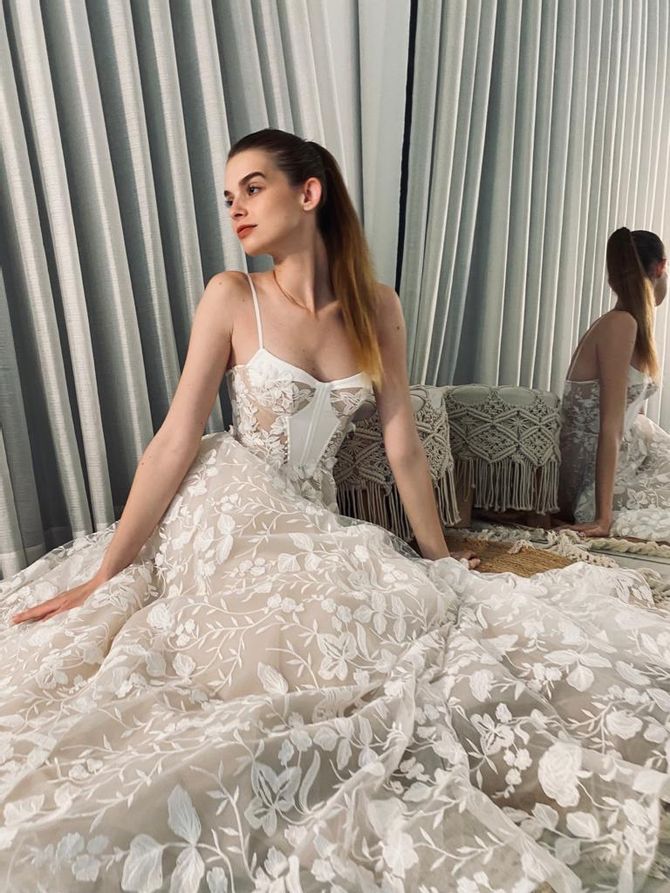 Tal Kedem 2022 Orchid Bridal Dress Nouvelle Vogue Bridal