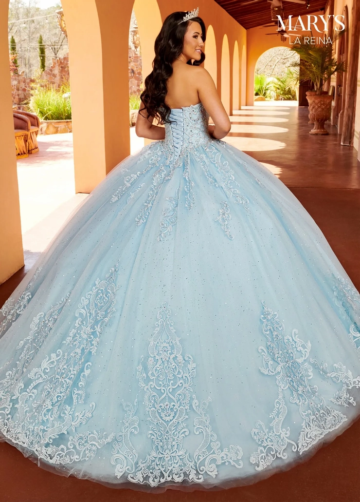 La Reina by Rachel Allan Style #MQ2150 #15 backface vertical picture