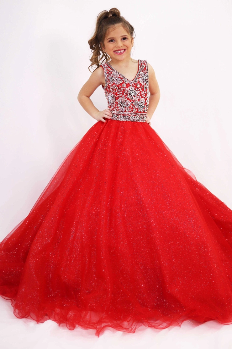 strapless open back dress Holly Black Girl Prom Gown 14 Years main image 0