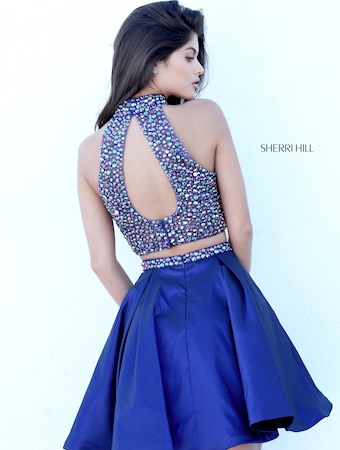 Sherri Hill 11317 #7 Navy vertical thumbnail