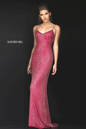 Sherri Hill 50363 #1 Ruby vertical thumbnail