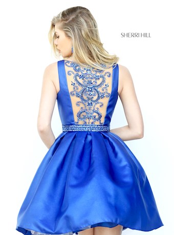 Sherri Hill 50505 #1 Royal vertical thumbnail