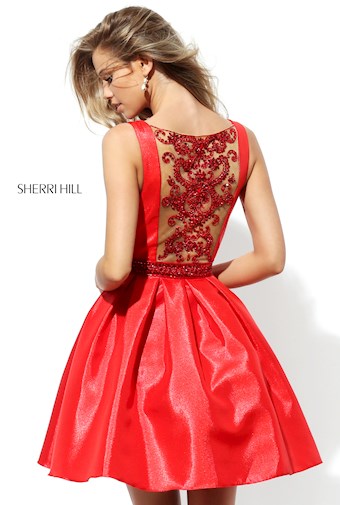 Sherri Hill 50505 #7 Red vertical thumbnail