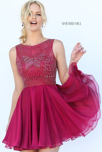 Sherri Hill Style #50517 #5 Berry thumbnail