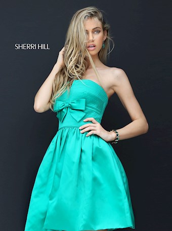 Sherri Hill 50547 #0 default Emerald frontface vertical thumbnail
