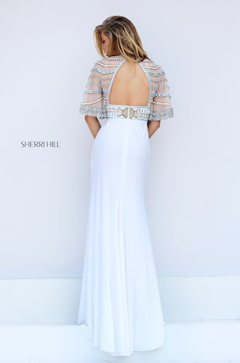 Sherri Hill 50591 #6 Ivory/Multi vertical thumbnail