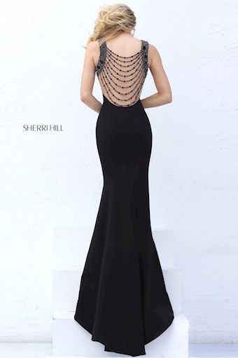 Sherri Hill 50592 #1 Black vertical thumbnail