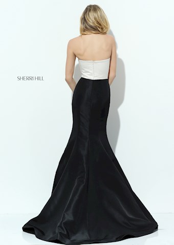 Sherri Hill 50601 #4 default Ivory/Black vertical thumbnail