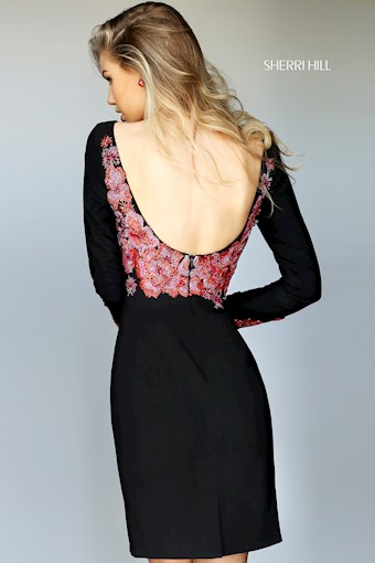 Sherri Hill 50607 #1 Black/Multi vertical thumbnail