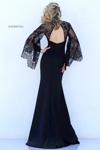 Sherri Hill 50610 #7 Black vertical thumbnail
