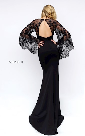 Sherri Hill 50610 #2 Black vertical thumbnail