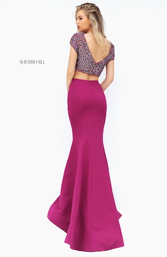 Sherri Hill 50614 #2 Raspberry vertical thumbnail