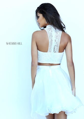 Sherri Hill 50672 #5 default Ivory backface vertical thumbnail