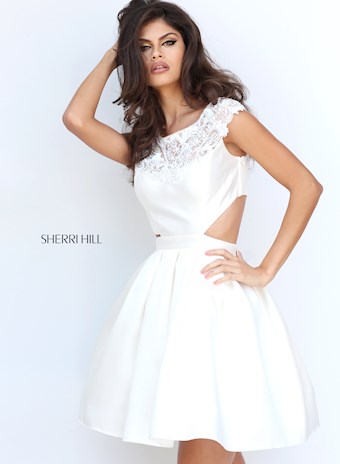 Sherri Hill 50682 #14 Ivory vertical thumbnail