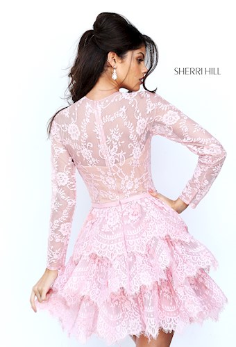 Sherri Hill 50686 #9 Blush vertical thumbnail