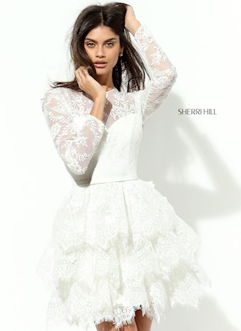 Sherri Hill 50686 #3 Ivory vertical thumbnail