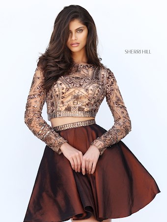 Sherri Hill 50693 #6 Ruby vertical thumbnail