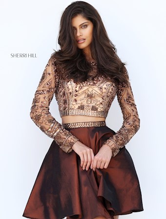 Sherri Hill 50693 #7 Ruby vertical thumbnail