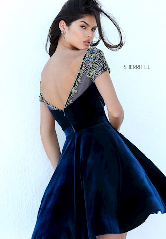 Sherri Hill 50699 #2 Aubergine vertical thumbnail
