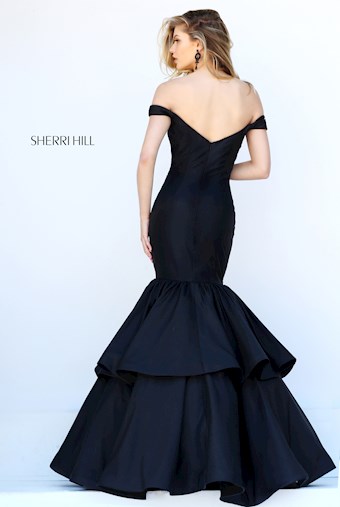 Sherri Hill 50718 #1 Black vertical thumbnail