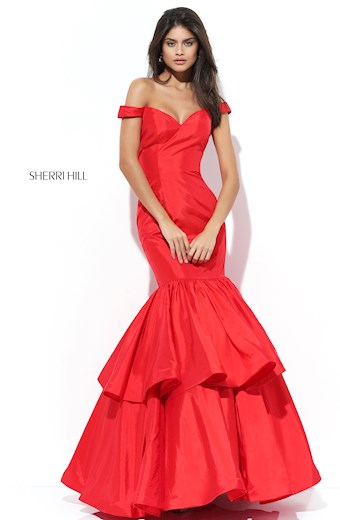 Sherri Hill 50718 #2 Red vertical thumbnail