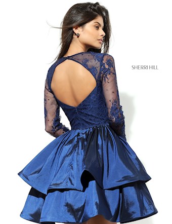 Sherri Hill 50720 #5 Navy vertical thumbnail