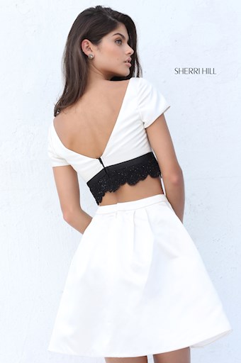 Sherri Hill 50724 #1 Ivory vertical thumbnail