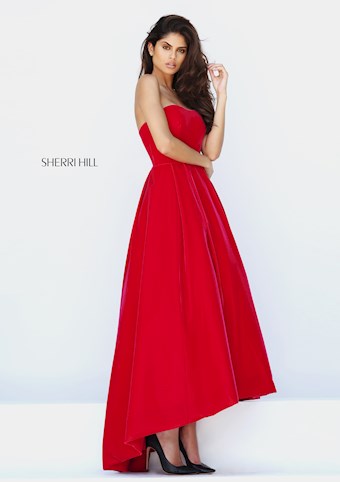 Sherri Hill 50735 #16 Red vertical thumbnail