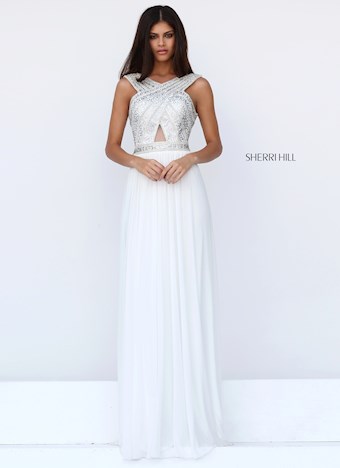 Sherri Hill 50759 #4 Ivory vertical thumbnail