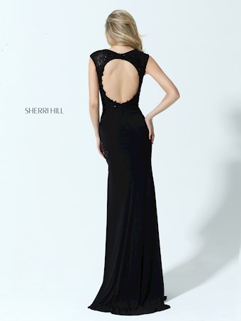 Sherri Hill 50763 #3 Black vertical thumbnail