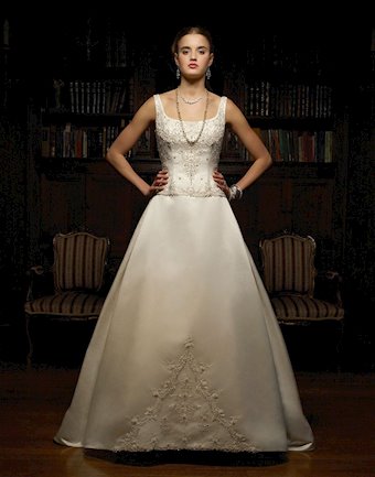 Casablanca Bridal Style #1843 #0 default frontface backface vertical thumbnail