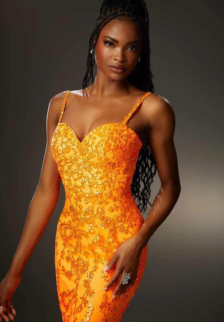 morilee orange prom dress Morilee Dress 48040