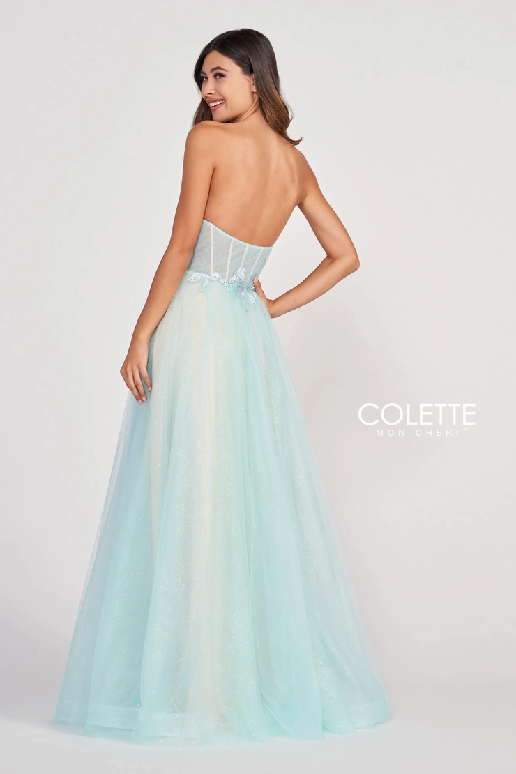 Colette by Daphne Style #CL2001 #2 default Mint/Nude backface vertical picture
